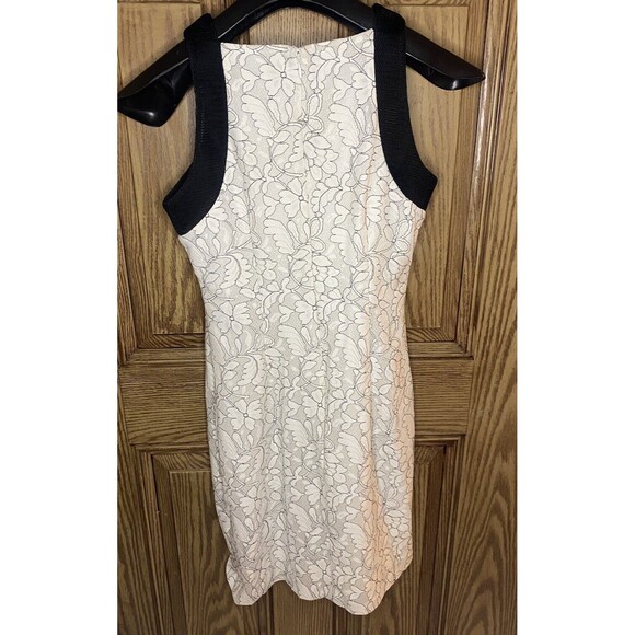 Belle Badgley mischka Sadie Floral Lace and Mesh Cocktail Dress Size 4 - Picture 6 of 7